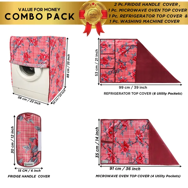 Appliances_Cover_Combo_Set_of_(1_Pc._Fridge_Top_Cover_+_2_Pcs._Fridge_Handle_Cover_+_1_Pc._Microwave_Oven_Top_Cover_+_1_Pc._Front_Load_Washing_Machine_Cover)