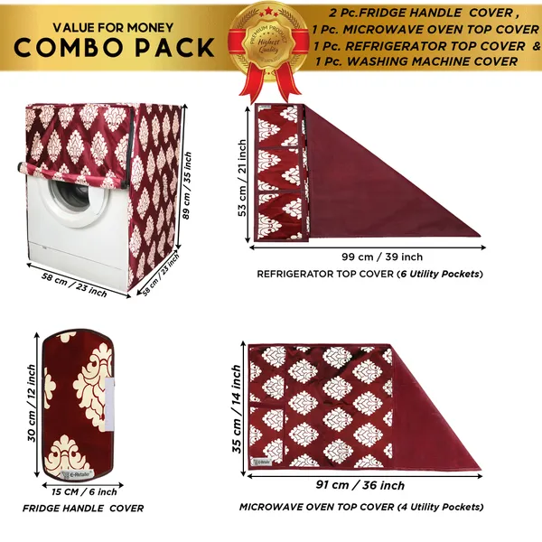 Appliances_Cover_Combo_Set_of_(1_Pc._Fridge_Top_Cover_+_2_Pcs._Fridge_Handle_Cover_+_1_Pc._Microwave_Oven_Top_Cover_+_1_Pc._Front_Load_Washing_Machine_Cover)