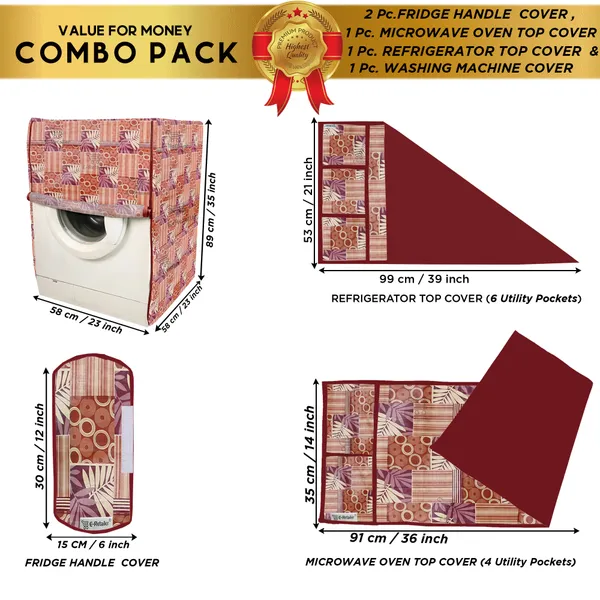 Appliances_Cover_Combo_Set_of_(1_Pc._Fridge_Top_Cover_+_2_Pcs._Fridge_Handle_Cover_+_1_Pc._Microwave_Oven_Top_Cover_+_1_Pc._Front_Load_Washing_Machine_Cover)