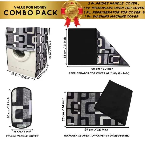 Appliances_Cover_Combo_Set_of_(1_Pc._Fridge_Top_Cover_+_2_Pcs._Fridge_Handle_Cover_+_1_Pc._Microwave_Oven_Top_Cover_+_1_Pc._Front_Load_Washing_Machine_Cover)