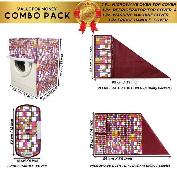 Appliances_Cover_Combo_Set_of_(1_Pc._Fridge_Top_Cover_+_3_Pcs._Fridge_Handle_Cover_+1_Pc._Microwave_Oven_Top_Cover_+_1_Pc._Front_Load_Washing_Machine_Cover)