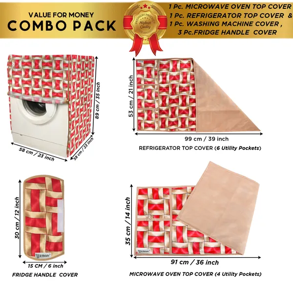 Appliances_Cover_Combo_Set_of_(1_Pc._Fridge_Top_Cover_+_3_Pcs._Fridge_Handle_Cover_+1_Pc._Microwave_Oven_Top_Cover_+_1_Pc._Front_Load_Washing_Machine_Cover)