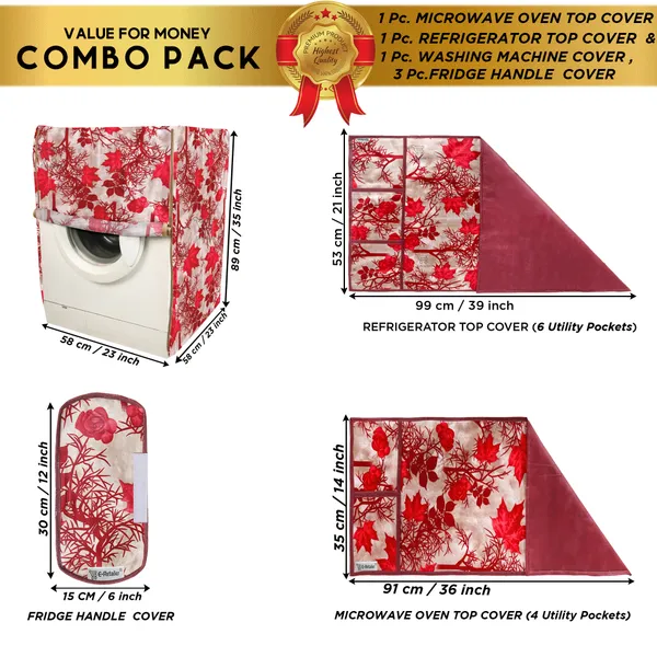 Appliances_Cover_Combo_Set_of_(1_Pc._Fridge_Top_Cover_+_3_Pcs._Fridge_Handle_Cover_+1_Pc._Microwave_Oven_Top_Cover_+_1_Pc._Front_Load_Washing_Machine_Cover)