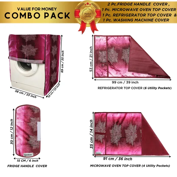 Appliances_Cover_Combo_Set_of_(1_Pc._Fridge_Top_Cover_+_2_Pcs._Fridge_Handle_Cover_+_1_Pc._Microwave_Oven_Top_Cover_+_1_Pc._Front_Load_Washing_Machine_Cover)