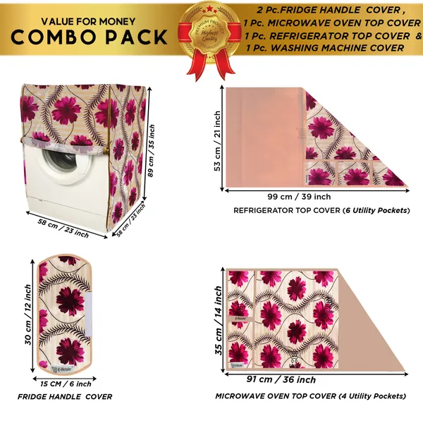 Appliances_Cover_Combo_Set_of_(1_Pc._Fridge_Top_Cover_+_2_Pcs._Fridge_Handle_Cover_+_1_Pc._Microwave_Oven_Top_Cover_+_1_Pc._Front_Load_Washing_Machine_Cover)
