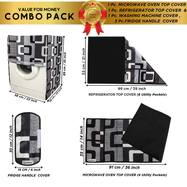 Appliances_Cover_Combo_Set_of_(1_Pc._Fridge_Top_Cover_+_3_Pcs._Fridge_Handle_Cover_+1_Pc._Microwave_Oven_Top_Cover_+_1_Pc._Front_Load_Washing_Machine_Cover)