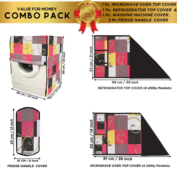 Appliances_Cover_Combo_Set_of_(1_Pc._Fridge_Top_Cover_+_3_Pcs._Fridge_Handle_Cover_+1_Pc._Microwave_Oven_Top_Cover_+_1_Pc._Front_Load_Washing_Machine_Cover)