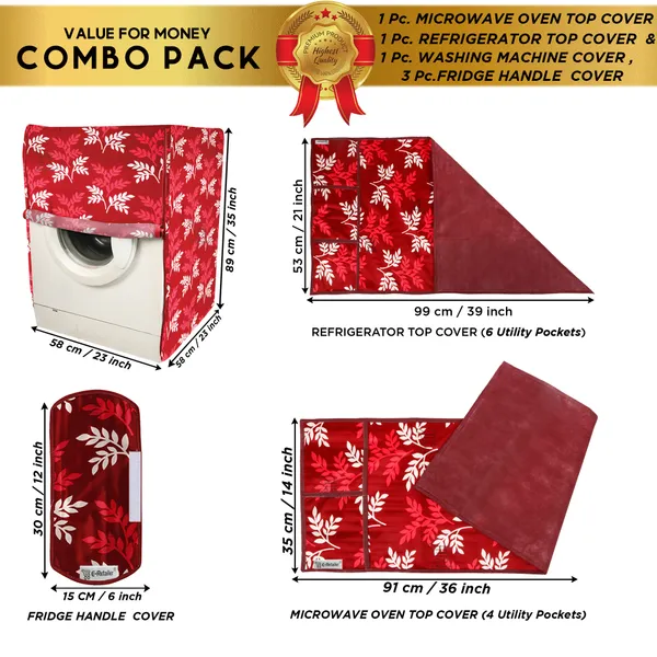 Appliances_Cover_Combo_Set_of_(1_Pc._Fridge_Top_Cover_+_3_Pcs._Fridge_Handle_Cover_+1_Pc._Microwave_Oven_Top_Cover_+_1_Pc._Front_Load_Washing_Machine_Cover)