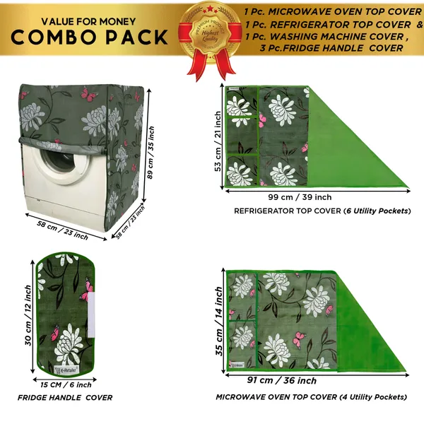 Appliances_Cover_Combo_Set_of_(1_Pc._Fridge_Top_Cover_+_3_Pcs._Fridge_Handle_Cover_+1_Pc._Microwave_Oven_Top_Cover_+_1_Pc._Front_Load_Washing_Machine_Cover)