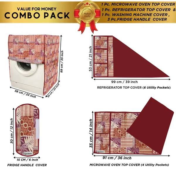 Appliances_Cover_Combo_Set_of_(1_Pc._Fridge_Top_Cover_+_3_Pcs._Fridge_Handle_Cover_+1_Pc._Microwave_Oven_Top_Cover_+_1_Pc._Front_Load_Washing_Machine_Cover)