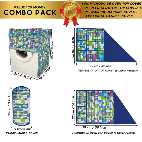 Appliances_Cover_Combo_Set_of_(1_Pc._Fridge_Top_Cover_+_3_Pcs._Fridge_Handle_Cover_+1_Pc._Microwave_Oven_Top_Cover_+_1_Pc._Front_Load_Washing_Machine_Cover)