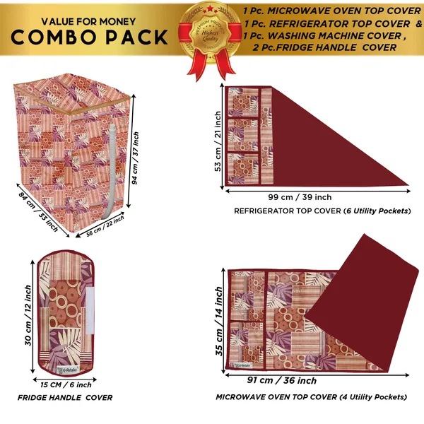 Appliances_Cover_Combo_Set_of_(1_Pc._Fridge_Top_Cover_+_2_Pcs._Fridge_Handle_Cover_+1_Pc._Microwave_Oven_Top_Cover_+_1_Pc._Semi_Automatic_Washing_Machine_Cover)