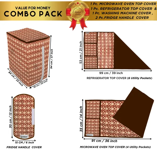 Appliances_Cover_Combo_Set_of_(1_Pc._Fridge_Top_Cover_+_2_Pcs._Fridge_Handle_Cover_+1_Pc._Microwave_Oven_Top_Cover_+_1_Pc._Semi_Automatic_Washing_Machine_Cover)