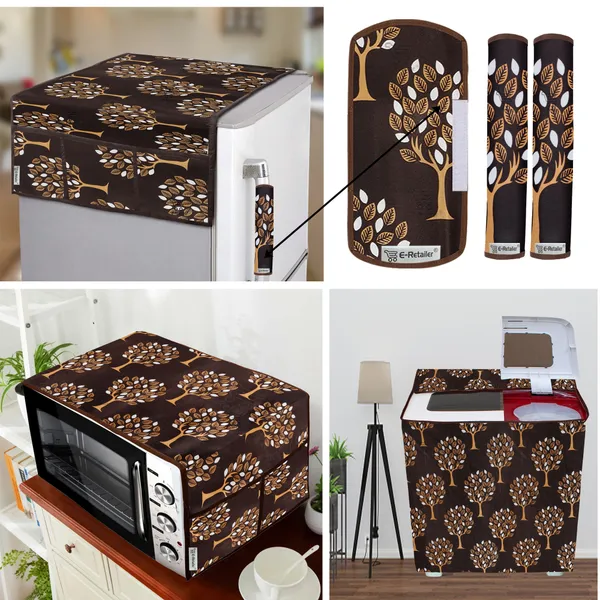 Appliances_Cover_Combo_Set_of_(1_Pc._Fridge_Top_Cover_+_3_Pcs._Fridge_Handle_Cover_+_1_Pc._Microwave_Oven_Top_Cover_+_1_Pc._Semi_Automatic_Washing_Machine_Cover)