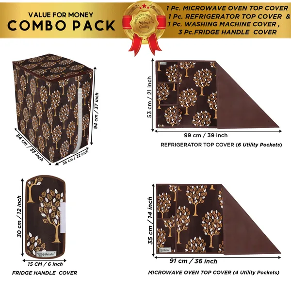Appliances_Cover_Combo_Set_of_(1_Pc._Fridge_Top_Cover_+_3_Pcs._Fridge_Handle_Cover_+_1_Pc._Microwave_Oven_Top_Cover_+_1_Pc._Semi_Automatic_Washing_Machine_Cover)