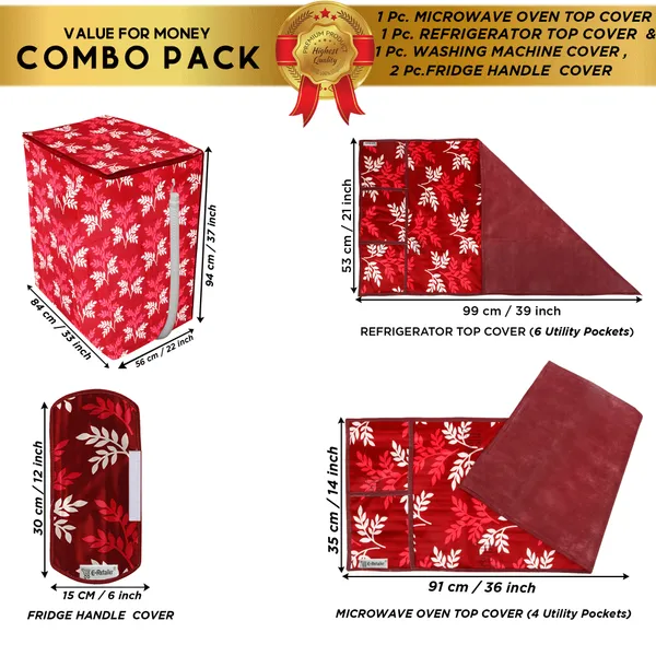 Appliances_Cover_Combo_Set_of_(1_Pc._Fridge_Top_Cover_+_2_Pcs._Fridge_Handle_Cover_+1_Pc._Microwave_Oven_Top_Cover_+_1_Pc._Semi_Automatic_Washing_Machine_Cover)