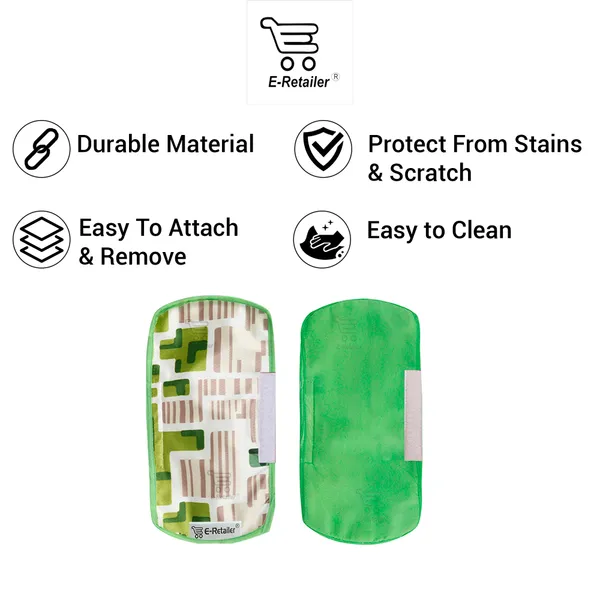6_Pcs_Of_Cover_Appliances_Cover_Combo_Set_of_(1_Pc._Fridge_Top_Cover_+_2_Pcs._Fridge_Handle_Cover_+_1_Pc._Microwave_Oven_Cover_+_6_Pcs._Fridge_Mat_+_1_Pc._Wall_Hanging_Storage_Organizer)