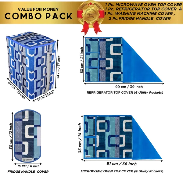 Appliances_Cover_Combo_Set_of_(1_Pc._Fridge_Top_Cover_+_2_Pcs._Fridge_Handle_Cover_+1_Pc._Microwave_Oven_Top_Cover_+_1_Pc._Semi_Automatic_Washing_Machine_Cover)