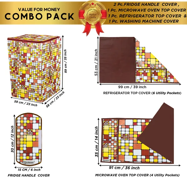 Appliance_Cover_Combo_Set_of_(1_Pc._Fridge_Top_Cover_+_2_Pcs._Fridge_Handle_Cover_+_1_Pc._Microwave_Oven_Top_Cover_+_1_Pc._Top_Load_Washing_Machine_Cover)