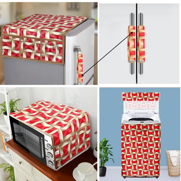 Appliance_Cover_Combo_Set_of_(1_Pc._Fridge_Top_Cover_+_2_Pcs._Fridge_Handle_Cover_+_1_Pc._Microwave_Oven_Top_Cover_+_1_Pc._Top_Load_Washing_Machine_Cover)