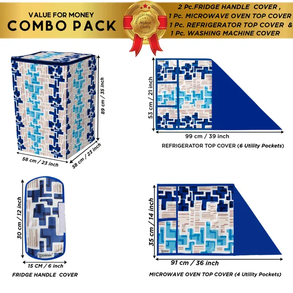 Appliance_Cover_Combo_Set_of_(1_Pc._Fridge_Top_Cover_+_2_Pcs._Fridge_Handle_Cover_+_1_Pc._Microwave_Oven_Top_Cover_+_1_Pc._Top_Load_Washing_Machine_Cover)