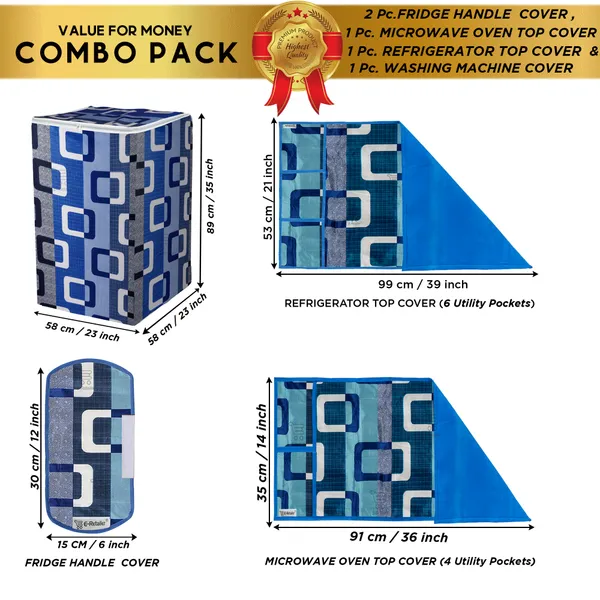 Appliance_Cover_Combo_Set_of_(1_Pc._Fridge_Top_Cover_+_2_Pcs._Fridge_Handle_Cover_+_1_Pc._Microwave_Oven_Top_Cover_+_1_Pc._Top_Load_Washing_Machine_Cover)