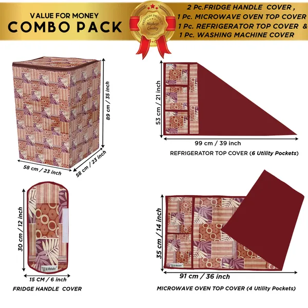 6_Pcs_Of_Cover_Multipurpose_Mats/Fridge_Mats/Refrigerator_Drawer_Mats_(Material-PP,_Color-Red,_Size-17.5X11.5_Inches)