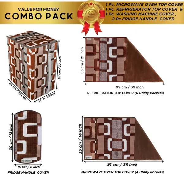 Appliances_Cover_Combo_Set_of_(1_Pc._Fridge_Top_Cover_+_2_Pcs._Fridge_Handle_Cover_+1_Pc._Microwave_Oven_Top_Cover_+_1_Pc._Semi_Automatic_Washing_Machine_Cover)