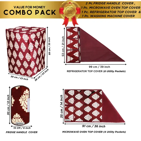 Appliance_Cover_Combo_Set_of_(1_Pc._Fridge_Top_Cover_+_2_Pcs._Fridge_Handle_Cover_+_1_Pc._Microwave_Oven_Top_Cover_+_1_Pc._Top_Load_Washing_Machine_Cover)