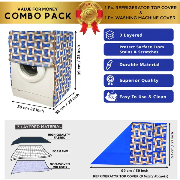 Appliances_Cover_Combo_Set_of_(1_Pc._Fridge_Top_Cover_+_1_Pc._Front_Load_Washing_Machine_Cover_)
