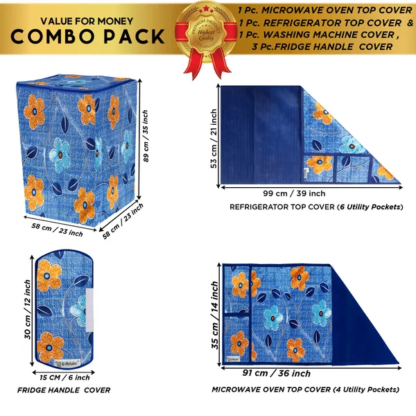 Appliance_Cover_Combo_Set_of_(1_Pc._Fridge_Top_Cover_+_3_Pcs._Fridge_Handle_Cover_+_1_Pc._Microwave_Oven_Top_Cover_+_1_Pc._Top_Load_Washing_Machine_Cover)