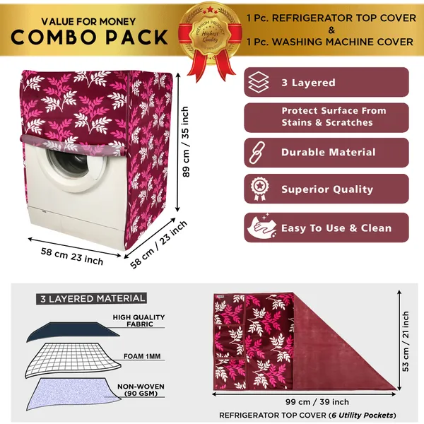 Appliances_Cover_Combo_Set_of_(1_Pc._Fridge_Top_Cover_+_1_Pc._Front_Load_Washing_Machine_Cover_)