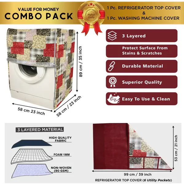 Appliances_Cover_Combo_Set_of_(1_Pc._Fridge_Top_Cover_+_1_Pc._Front_Load_Washing_Machine_Cover_)