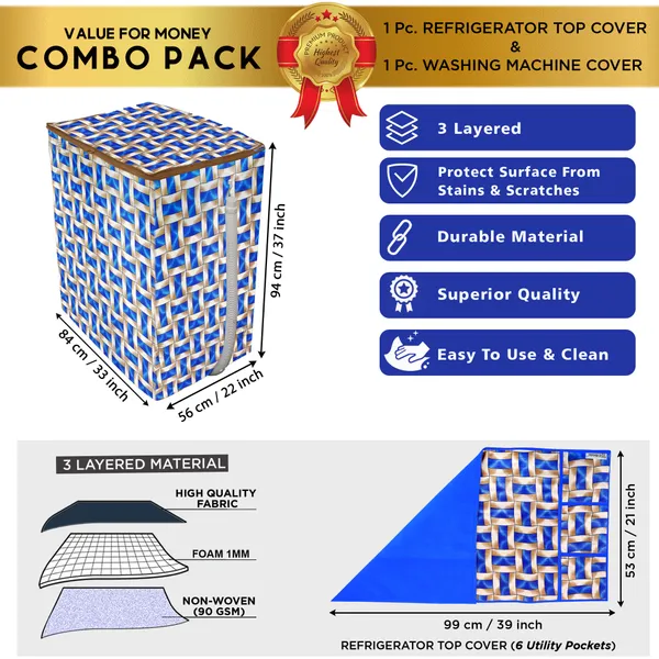 Appliances_Cover_Combo_Set_of_(1_Pc._Fridge_Top_Cover_+_1_Pc._Semi_Automatic_Washing_Machine_Cover_)