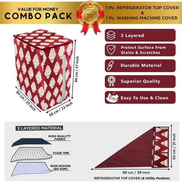 Appliances_Cover_Combo_Set_of_(1_Pc._Fridge_Top_Cover_+_1_Pc._Semi_Automatic_Washing_Machine_Cover_)