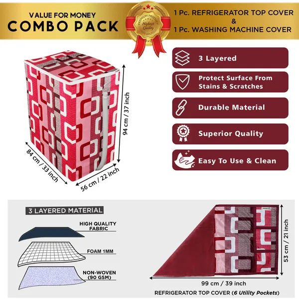 Appliances_Cover_Combo_Set_of_(1_Pc._Fridge_Top_Cover_+_1_Pc._Semi_Automatic_Washing_Machine_Cover_)