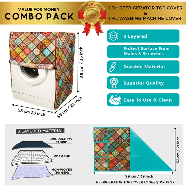 Appliances_Cover_Combo_Set_of_(1_Pc._Fridge_Top_Cover_+_1_Pc._Front_Load_Washing_Machine_Cover_)