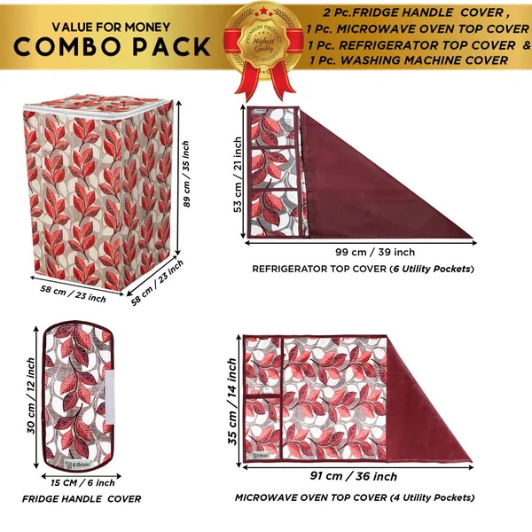Appliance_Cover_Combo_Set_of_(1_Pc._Fridge_Top_Cover_+_2_Pcs._Fridge_Handle_Cover_+_1_Pc._Microwave_Oven_Top_Cover_+_1_Pc._Top_Load_Washing_Machine_Cover)