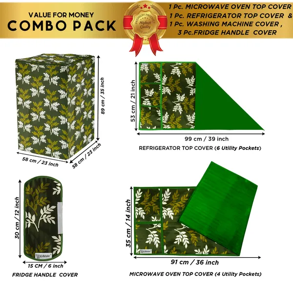 Appliance_Cover_Combo_Set_of_(1_Pc._Fridge_Top_Cover_+_3_Pcs._Fridge_Handle_Cover_+_1_Pc._Microwave_Oven_Top_Cover_+_1_Pc._Top_Load_Washing_Machine_Cover)