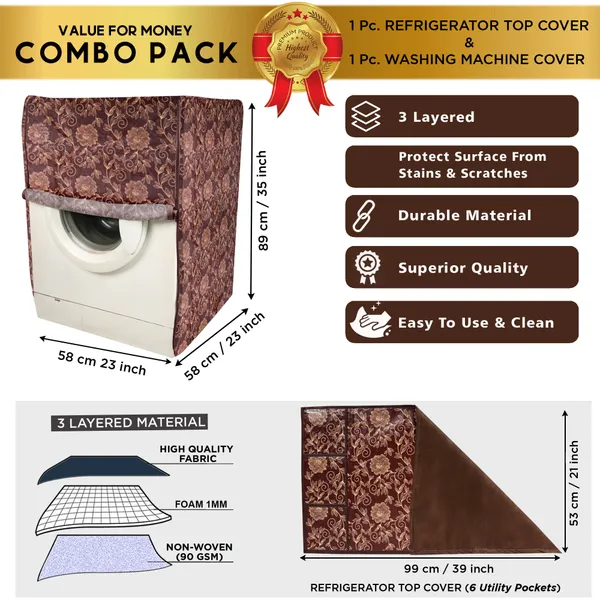 Appliances_Cover_Combo_Set_of_(1_Pc._Fridge_Top_Cover_+_1_Pc._Front_Load_Washing_Machine_Cover_)