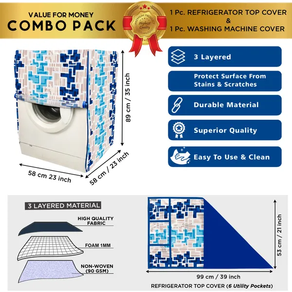 Appliances_Cover_Combo_Set_of_(1_Pc._Fridge_Top_Cover_+_1_Pc._Front_Load_Washing_Machine_Cover_)