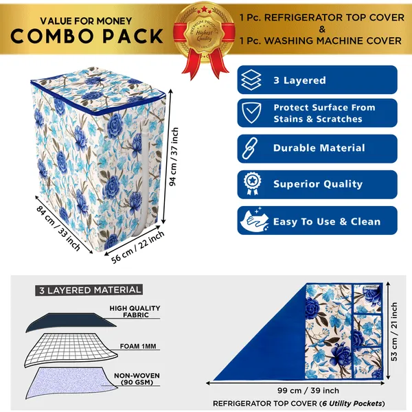 Appliances_Cover_Combo_Set_of_(1_Pc._Fridge_Top_Cover_+_1_Pc._Semi_Automatic_Washing_Machine_Cover_)