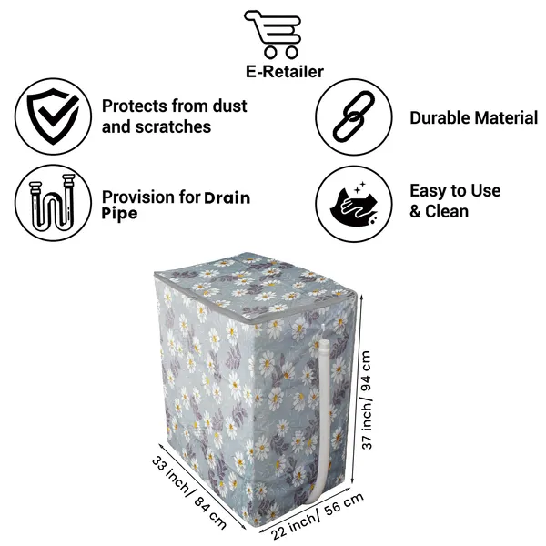 6_Pcs_Of_Cover_Appliances_Cover_Combo_Set_of_(1_Pc._Fridge_Top_Cover_+_1_Pc._Fridge_Handle_Cover_+_6_Pcs._Fridge_Mat_+_1_Pc._Wall_Hanging_Storage_Organizer)