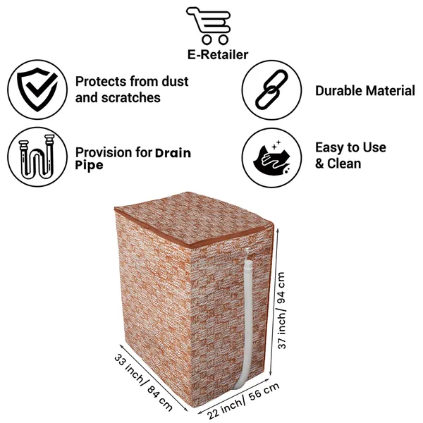 6_Pcs_Of_Cover_Appliance_Cover_Combo_Set_of_(1_Pc._Fridge_Top_Cover_+_2_Pcs._Fridge_Handle_Cover_+_6_Pcs._Fridge_Mat)