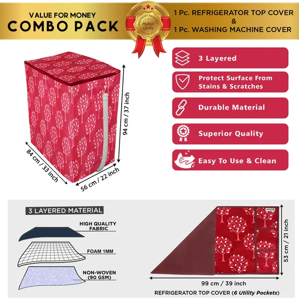 Appliances_Cover_Combo_Set_of_(1_Pc._Fridge_Top_Cover_+_1_Pc._Semi_Automatic_Washing_Machine_Cover_)