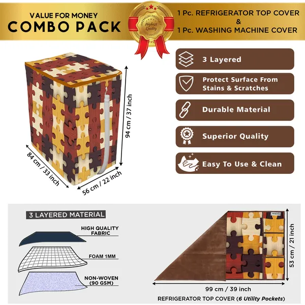 Appliances_Cover_Combo_Set_of_(1_Pc._Fridge_Top_Cover_+_1_Pc._Semi_Automatic_Washing_Machine_Cover_)
