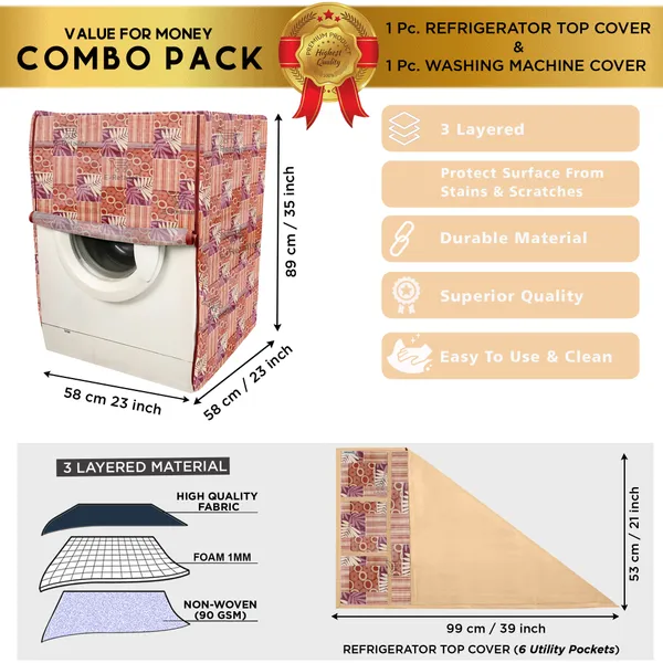 Appliances_Cover_Combo_Set_of_(1_Pc._Fridge_Top_Cover_+_1_Pc._Front_Load_Washing_Machine_Cover_)