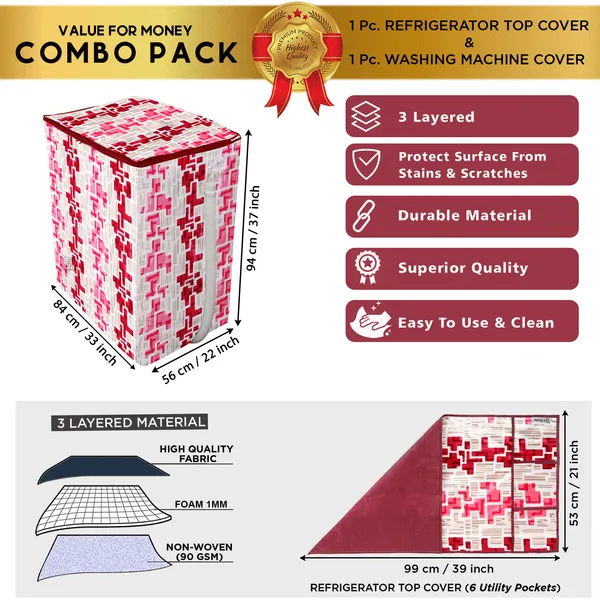 Appliances_Cover_Combo_Set_of_(1_Pc._Fridge_Top_Cover_+_1_Pc._Semi_Automatic_Washing_Machine_Cover_)