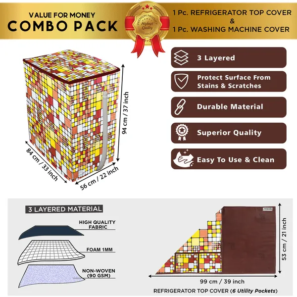 Appliances_Cover_Combo_Set_of_(1_Pc._Fridge_Top_Cover_+_1_Pc._Semi_Automatic_Washing_Machine_Cover_)