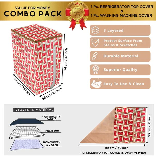 Appliances_Cover_Combo_Set_of_(1_Pc._Fridge_Top_Cover_+_1_Pc._Semi_Automatic_Washing_Machine_Cover_)